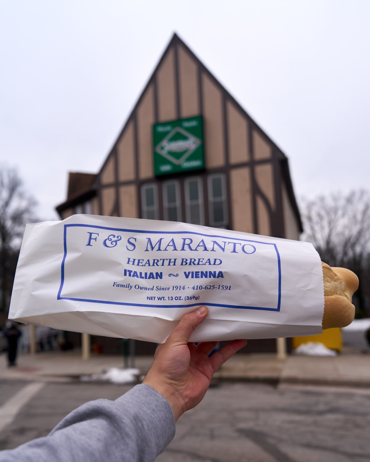 Scittino's, serving Maranto bread